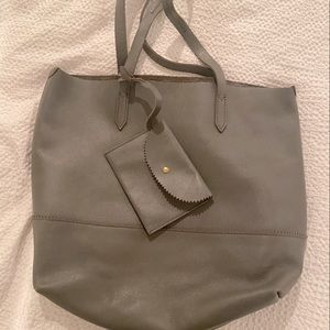 J Crew Leather Tote